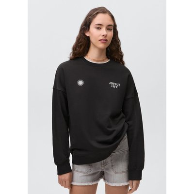 Sweat-shirt coton imprimé MANGO TEEN