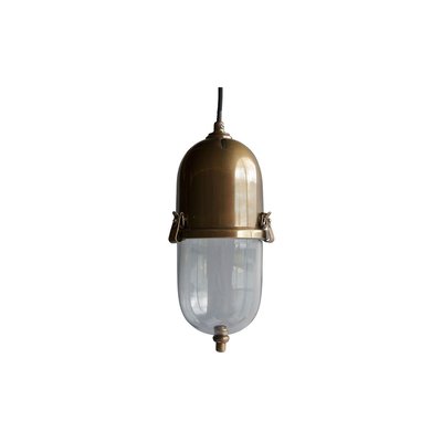 Lampe suspendue en laiton KAPSULA PRODUIT INTERIEUR BRUT