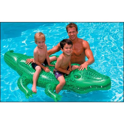 Matelas gonflable - Crocodile INTEX