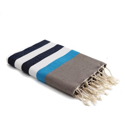 Fouta tricolore coton ARCACHON FEBRONIE