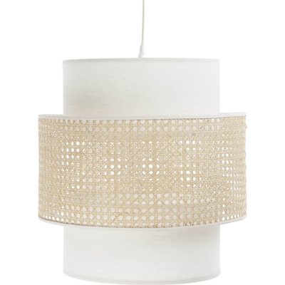 Suspension en rotin, intérieur tissu, Doblo BPS KONCEPT