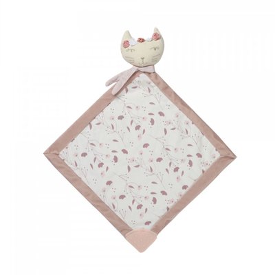 Doudou mouchoir de dentition Rose - Rose et Lili TROIS KILOS SEPT