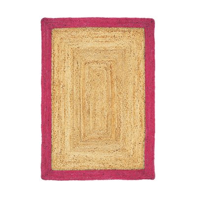 Contrast Border Jute Indoor/Outdoor Rug SO'HOME