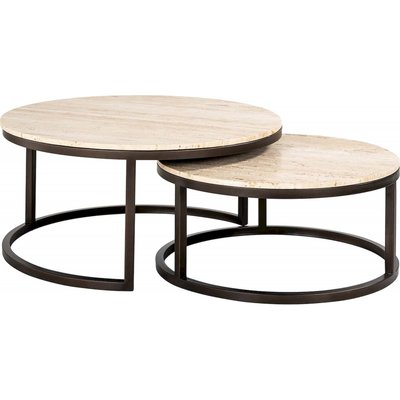 Table basse Avalon élégante en bronze RECOLLECTION