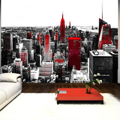 Papier peint intissé panoramique Ville et Architecture Sin City EDEN