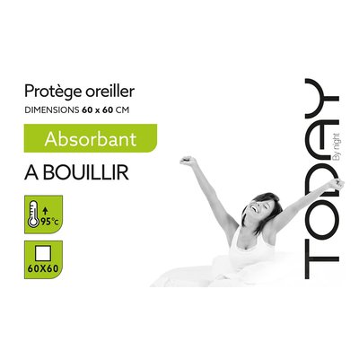 Protège oreiller absorbant A BOUILLIR TODAY