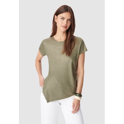 Tee-shirt asymétrique fil textile IKKS