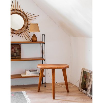 Tabouret brutaliste Axel N°474 - Bon état DEBONGOUT