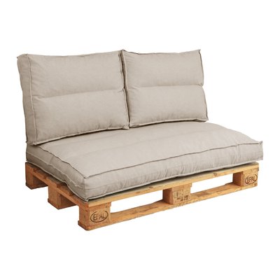 Dossier coussin palette recyclé - HEVA CAMIF
