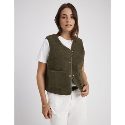 Gilet sans manches en sherpa BZB