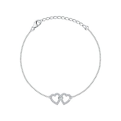 Bracelet en argent 925 et oxyde de zirconium CLEOR