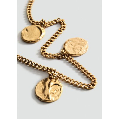 Collier à double pendentif combiné MANGO