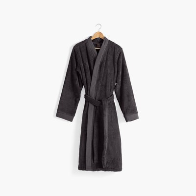 Peignoir coton moelleux ROMEO CARRE BLANC
