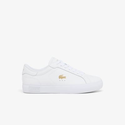 Sneakers Powercourt femme en cuir LACOSTE