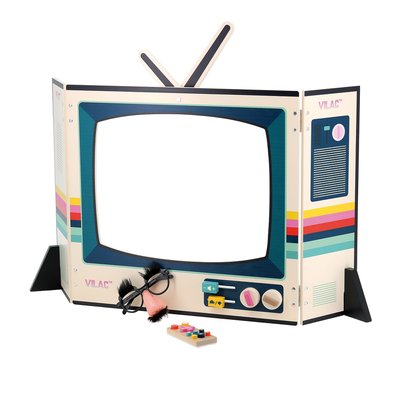 Télévision vintage en bois VILAC