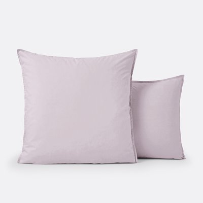 Funda de almohada lisa de percal de algodón orgánico 200 hilos, Scenario LA REDOUTE INTERIEURS
