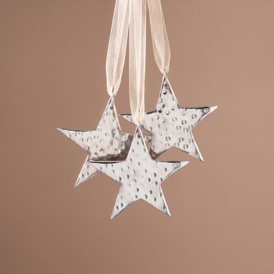 Étoile métal à suspendre de noël décorative H10 NOËL SIA DECO