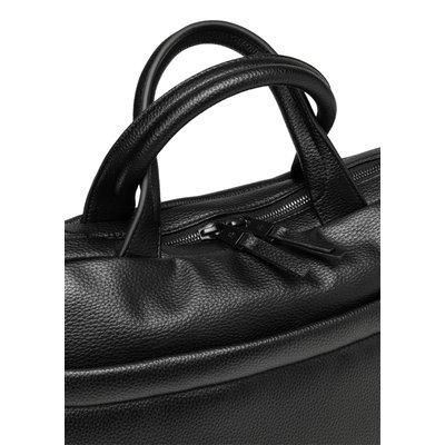 Sac d'affaires en une alternative de cuir en polyester recyclé MARC O'POLO
