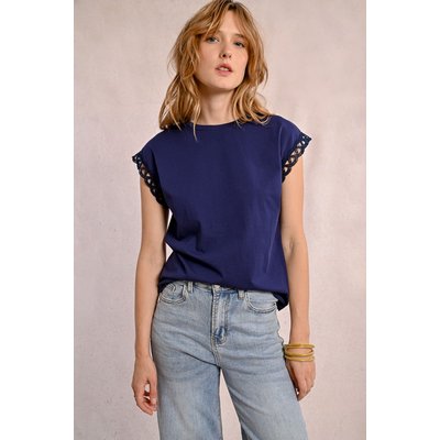 T-shirt, manches ajourées MOLLY BRACKEN