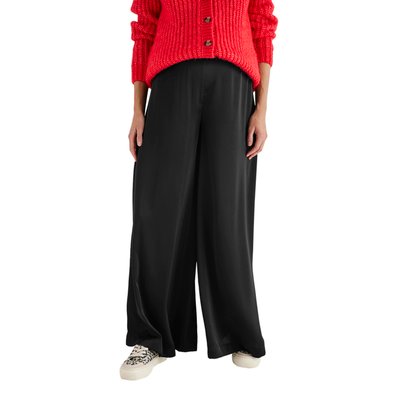 Pantalon large de grossesse effet satiné VERTBAUDET