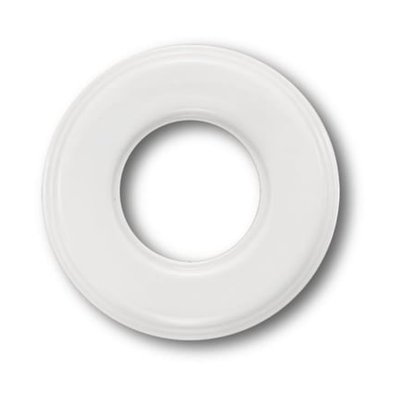Plaque Décorative 1 Poste Garby Colonial Porcelaine Blanche FONTINI