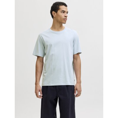 T-shirt col rond en coton bio JACK & JONES