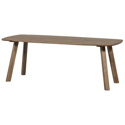 Table à manger en bois de chêne 4 personnes DEENS WOOOD