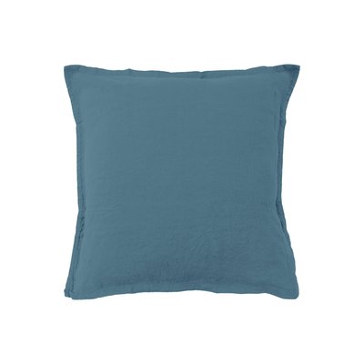 Enveloppe de coussin en lin, NATURELLEMENT LIN BLANC CERISE