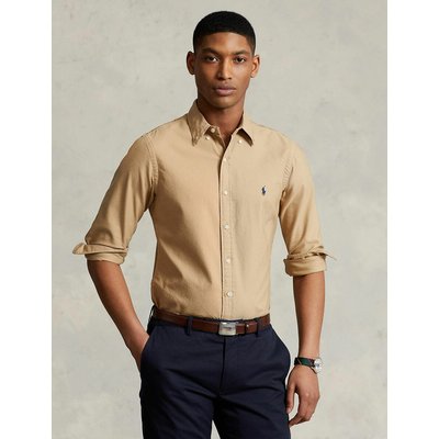 Recht oxford garment dyed hemd POLO RALPH LAUREN