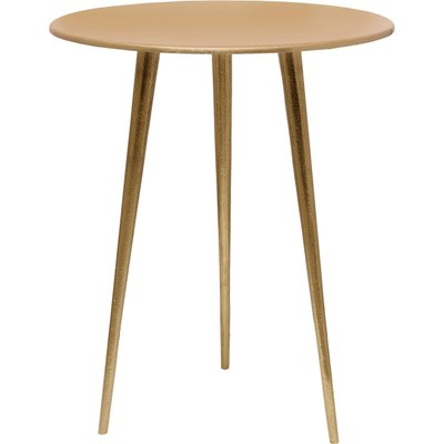 Table d'appoint élégante mostaza en aluminium doré RECOLLECTION