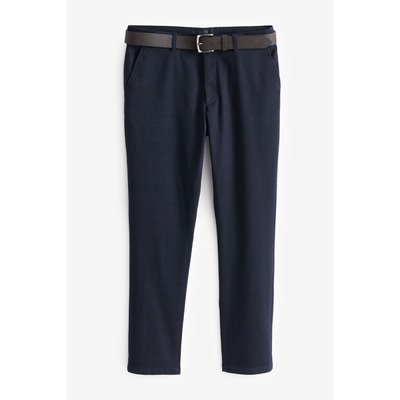 Pantalon chino brossé avec ceinture - slim NEXT