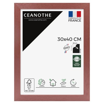 Cadre Photo 40x50 Cm Bois Reconstitué Fsc TUTTI FRUTTI CEANOTHE