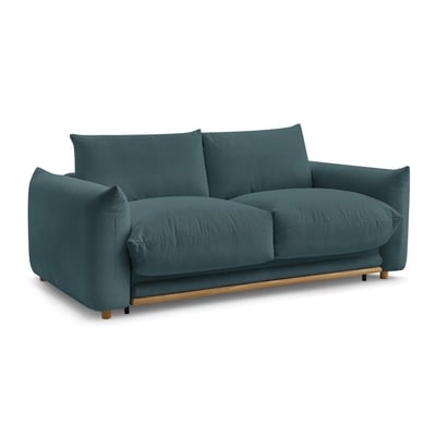 Canapé lit 3 places en tissu couchage 160x190 cm, ERNEST BOBOCHIC