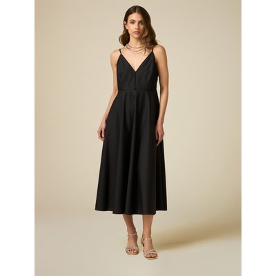 Robe longue d’été en popeline OLTRE
