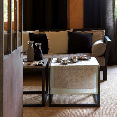 Chemin de table en Lin, VENEZIA LE JACQUARD FRANCAIS