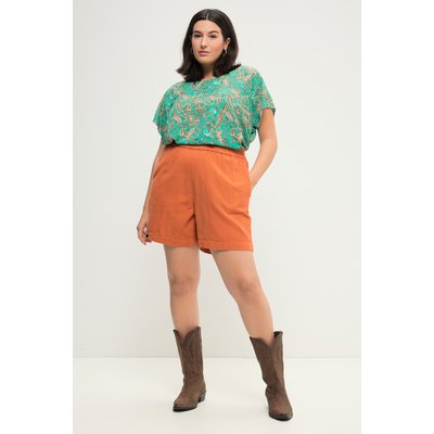 Short en lin mélangé taille haute à jambes STUDIO UNTOLD