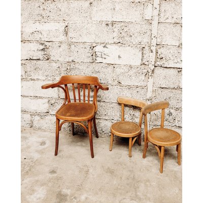 Chaise maître d'école Alma N°441 - Bon état DEBONGOUT