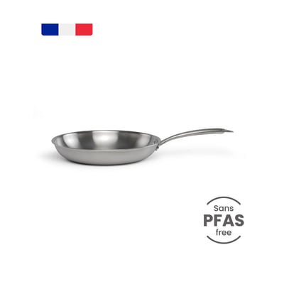 Poêle en acier inoxydable 20 cm BRIGADE LIVOO