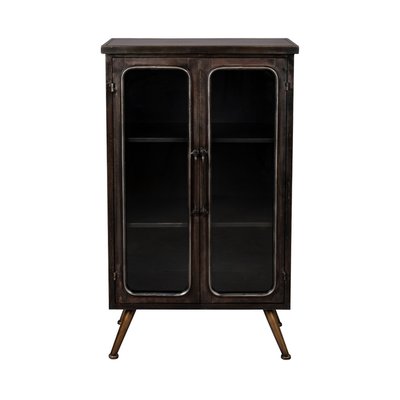 Vitrine style industriel en métal - DENZA DUTCHBONE