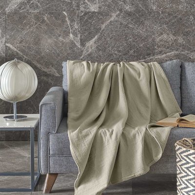 Plaid gaze de coton LOFT SENSEI MAISON