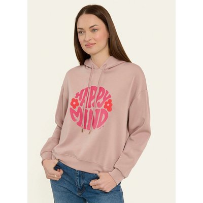 Sweatshirt droit à capuche BAO NAF NAF