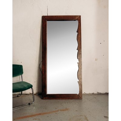 Grand miroir en bois Igor N°718 - Bon état DEBONGOUT
