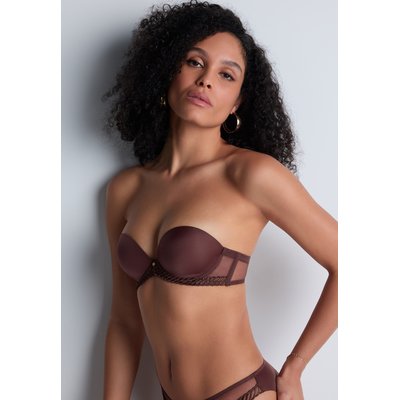 Soutien gorge Bandeau plungeÂ  Sheer Emotion AUBADE