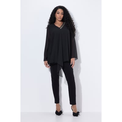 Blouse en mousseline doublée ULLA POPKEN