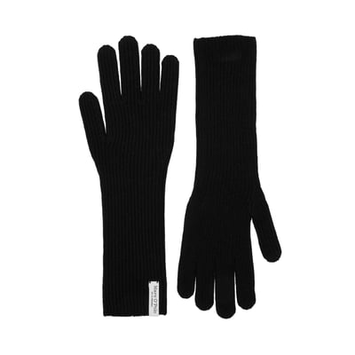 Gants longs en tricot en un mélange doux de laine vierge et de viscose MARC O'POLO