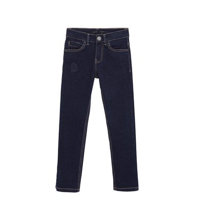 Jean SLIM brut avec badge et broderie IKKS