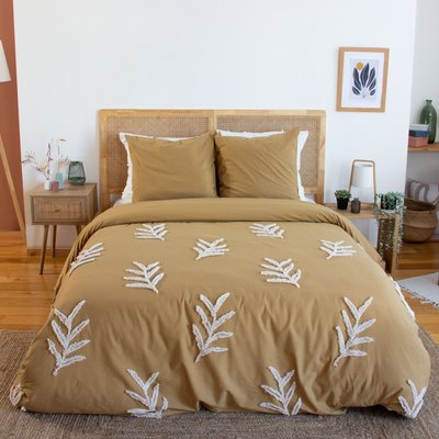 Housse de couette  FEUILLU  100% coton lavé 52 fils DECORATIE