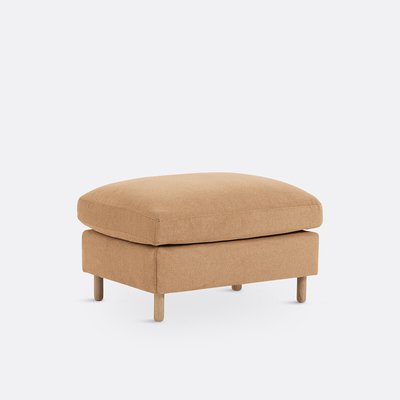 Pouf polyester chiné, Loméo LA REDOUTE INTERIEURS