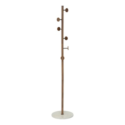 Porte-manteaux 6 patères avec base en quartz COME 5FIVE SIMPLY SMART