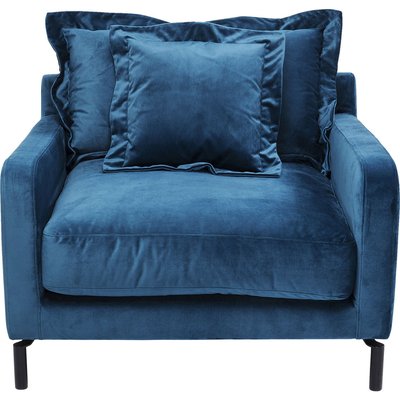 Fauteuil pivotant en velours, LULLABY KARE DESIGN